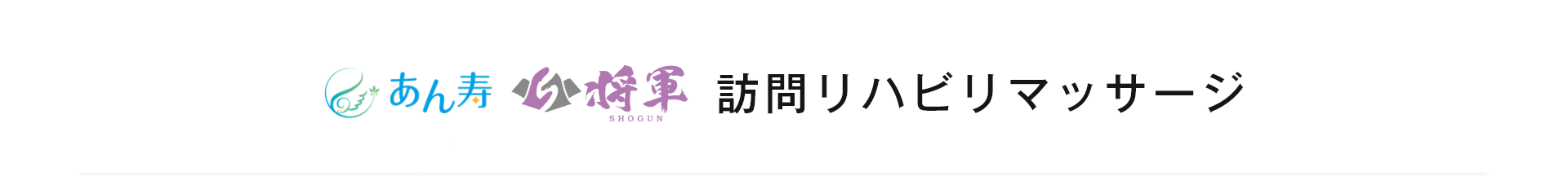 訪問リハビリマッサージ あん寿・将軍